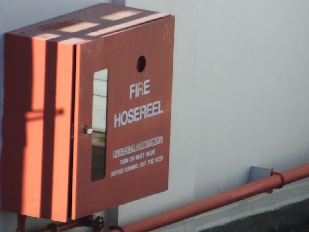 Fire risk assessment being carried out