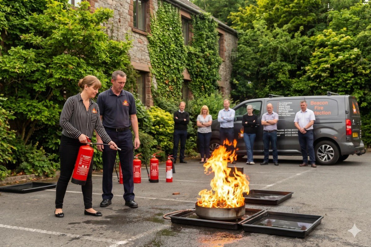 Cumbria Fire & Safety Training photography — school, fire, safety, training